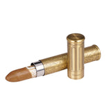 CIGARISM Cigar Travel Tube Humidor Case, Vintage Bronze Flower Embossment, Up to Ring Gauge 64