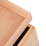 SPANISH CEDAR FERMENTATION CIGAR HUMIDOR BOX 75 COUNT