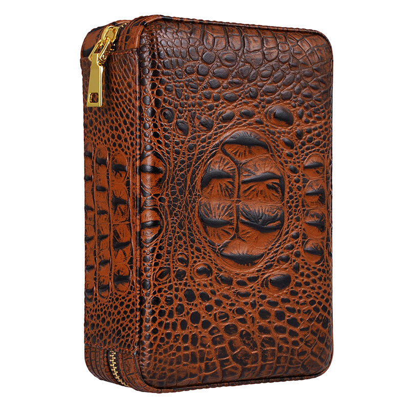 Genuine Leather Cigar Case Box- Shop Smoking Bags -FIREDOG