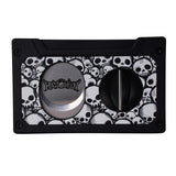 CIGARISM Cassette Style Cigar Cutter, Straight Cut V Cut Cigar Punch 3 in 1