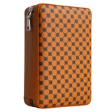 CIGARISM Cedar Lined Cigar Case Travel Humidor Cutter Lighter Set 4 Count