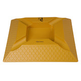 Tabletop Cigar Ashtray City Wall Style, Diamond-shaped Pattern, Large Size Fit 4 Cigars