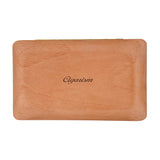 CIGARISM Spanish Cedar Travel Case Box Humidor 4 Count