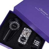 CIGARISM Luxury Cigar Lighter Cutter Ashtray Set, Smoking Accessory Kit Limited Collection