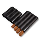 Genuine Carbon Fiber Cigar Case Cigar Tube Cigar Holder Ultralight Portable Travel Case