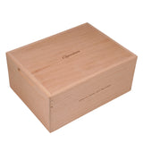 Spanish Cedar Fermentation Cigar Humidor Box, Fit Cigar Cabinet, Natural Solid Wood (80-100 Count)