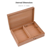 Spanish Cedar Fermentation Cigar Humidor Box Short-30 Count
