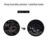(Pack of 3) Small Round Humidifier for Cigar Humidor, Crystal Gel Beads