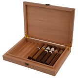 Spanish Cedar Fermentation Cigar Humidor Box, Fit Cigar Cabinet, Natural Solid Wood (10-Large)
