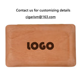 CIGARISM Spanish Cedar Travel Case Box Humidor 4 Count