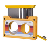 CIGARISM Cassette Style Cigar Cutter, Straight Cut V Cut Cigar Punch 3 in 1