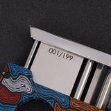 Limited Edition G-10 Fiberglass Cigar Cutter, Cassette Style Straight Cut V Cut 2 in 1