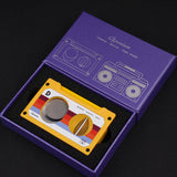 CIGARISM Cassette Style Cigar Cutter, Straight Cut V Cut Cigar Punch 3 in 1