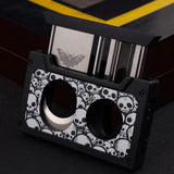 CIGARISM Luxury Cigar Lighter Cutter Ashtray Set, Smoking Accessory Kit Limited Collection