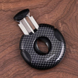 CIGARISM Carbon Fiber Style Cigar Lighter Cutter Set