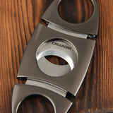CIGARISM Round Handles Zinc Alloy Cigar Cutter