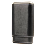 CIGARISM Genuine Leather Cedar Lined Cigar Travel Holder Case 3 Count